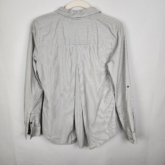 Sandra Ingrish Striped Button Up Shirt XS - Picture 2 of 5